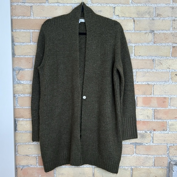 Sandwich Sweaters - Sandwich Olive Knit Cardigan Sweater